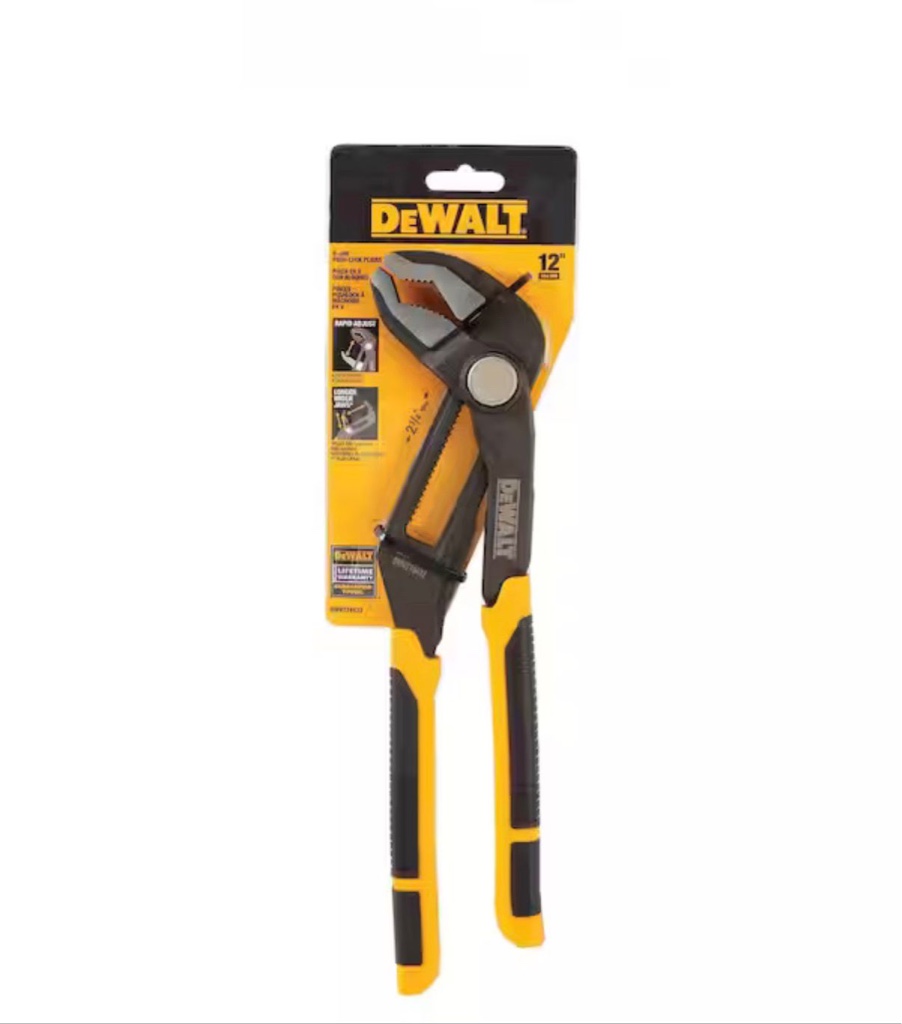 V jaw push lock pliers dwh74432
