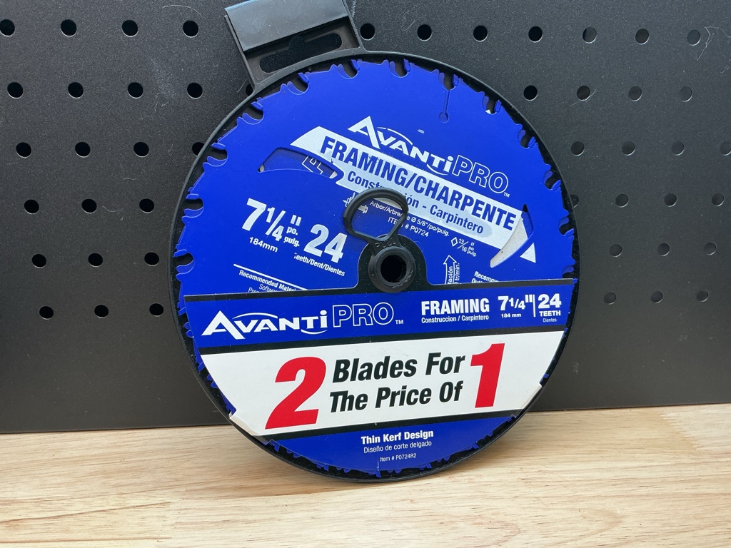 Pack blade avantipro 71/4 24 teeth