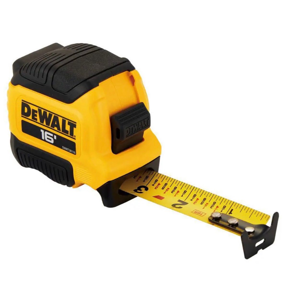 Tape measure 16’ dwht38116