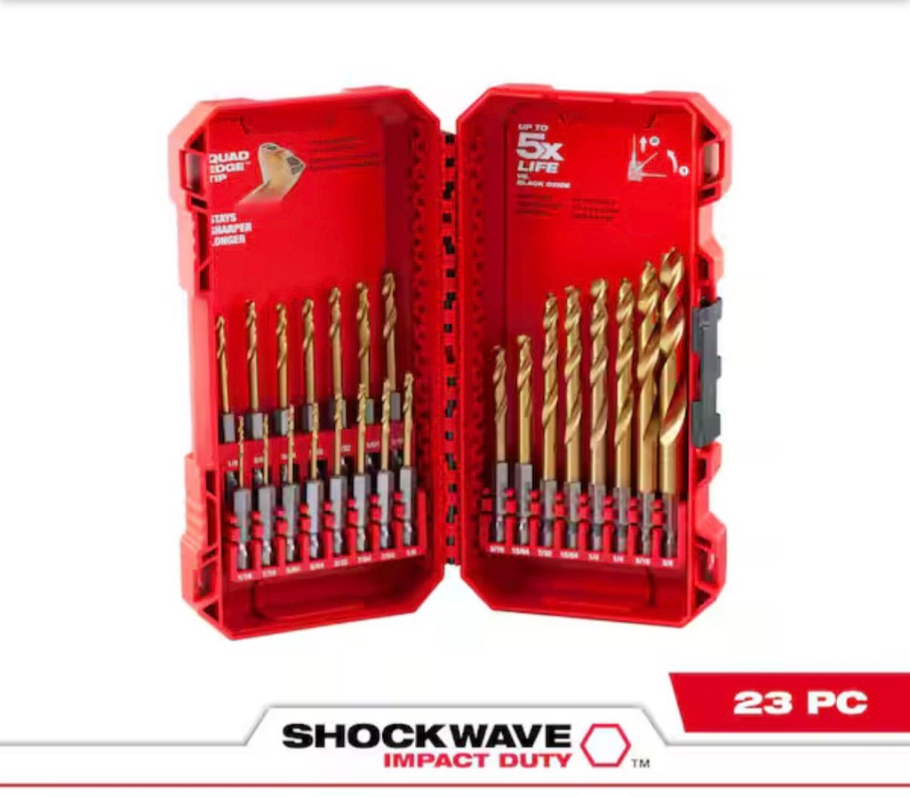 15 pc red helix titanium 48-89-4670
