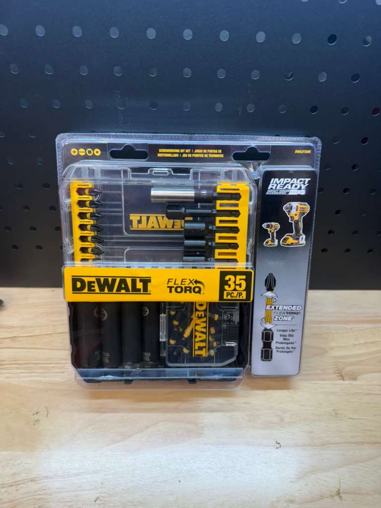 Screwdriving bit set 35pc