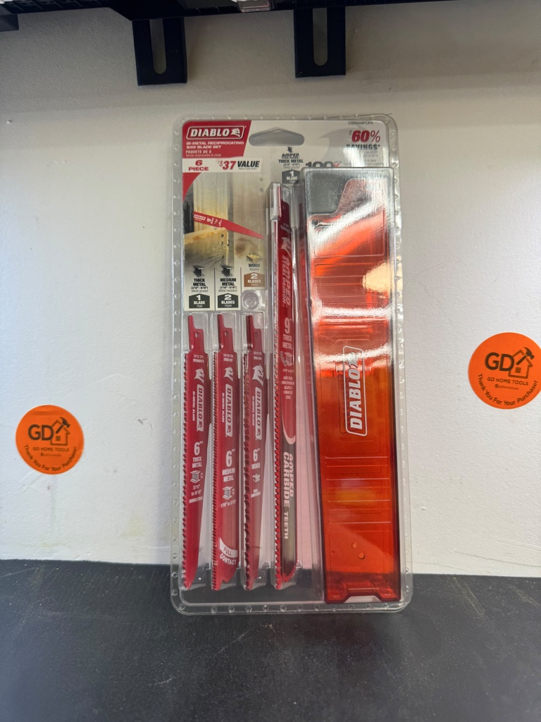 Bi metal reciprocating saw blade set Diablo