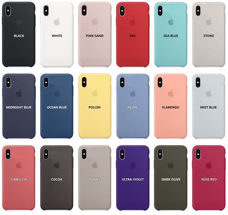 Funda silicon iphone xs