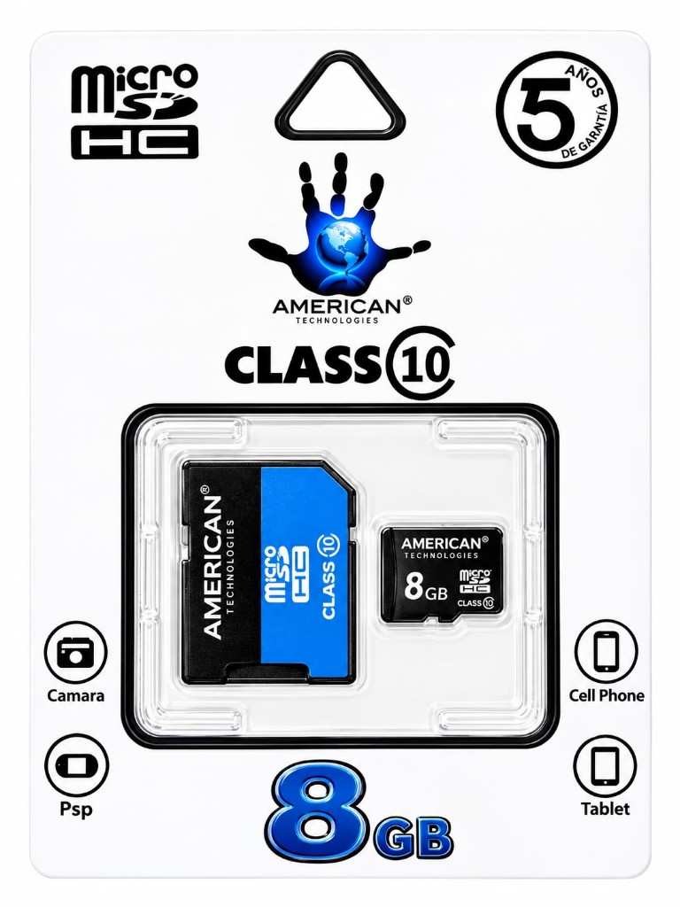 Memoria Micro SD 8GB