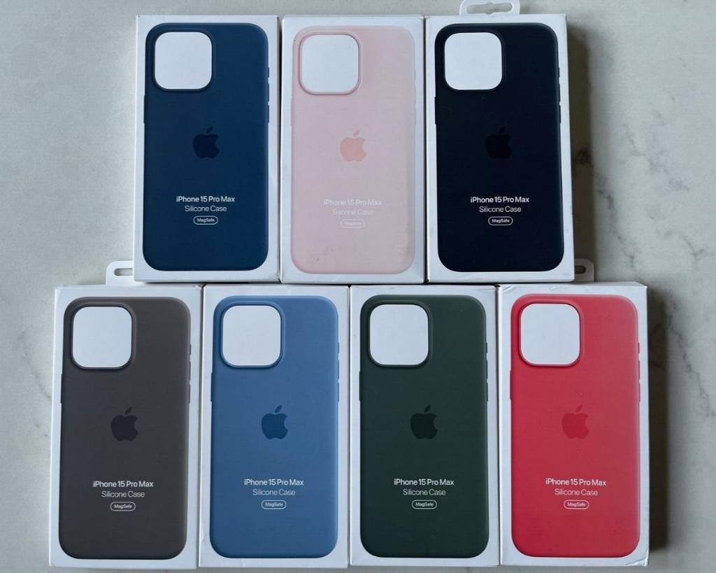 Funda silicon iphone 15 pro max