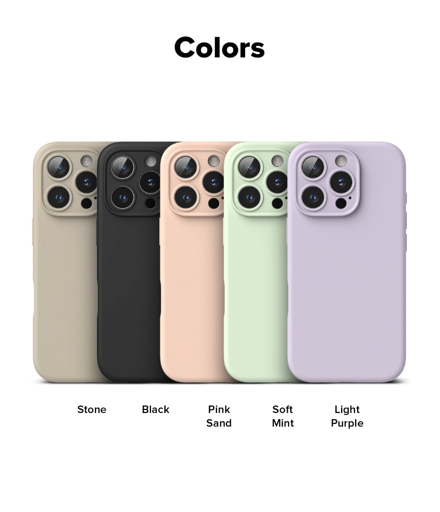 Funda silicon 16 pro max