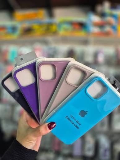 Funda silicon iphone 12 promax