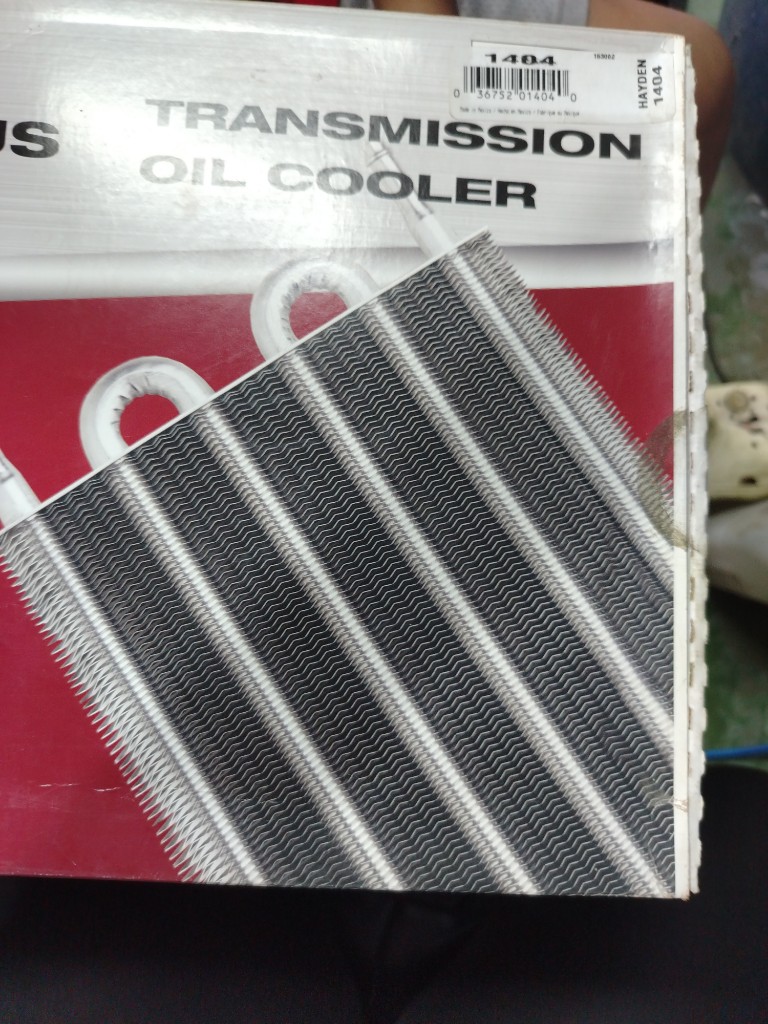 TRANSMISSION OIL COOLER 1404 (CLASS A MOTOR HOMES)