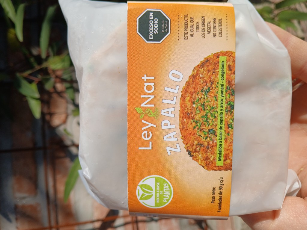 MEDALLÓN DE CALABAZA Y QUINOA