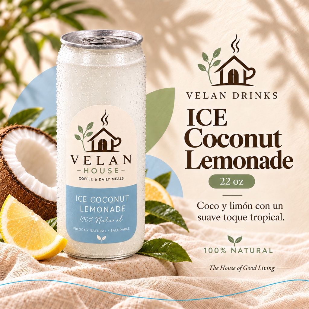 Ice Coconut Lemonade (22OZ)
