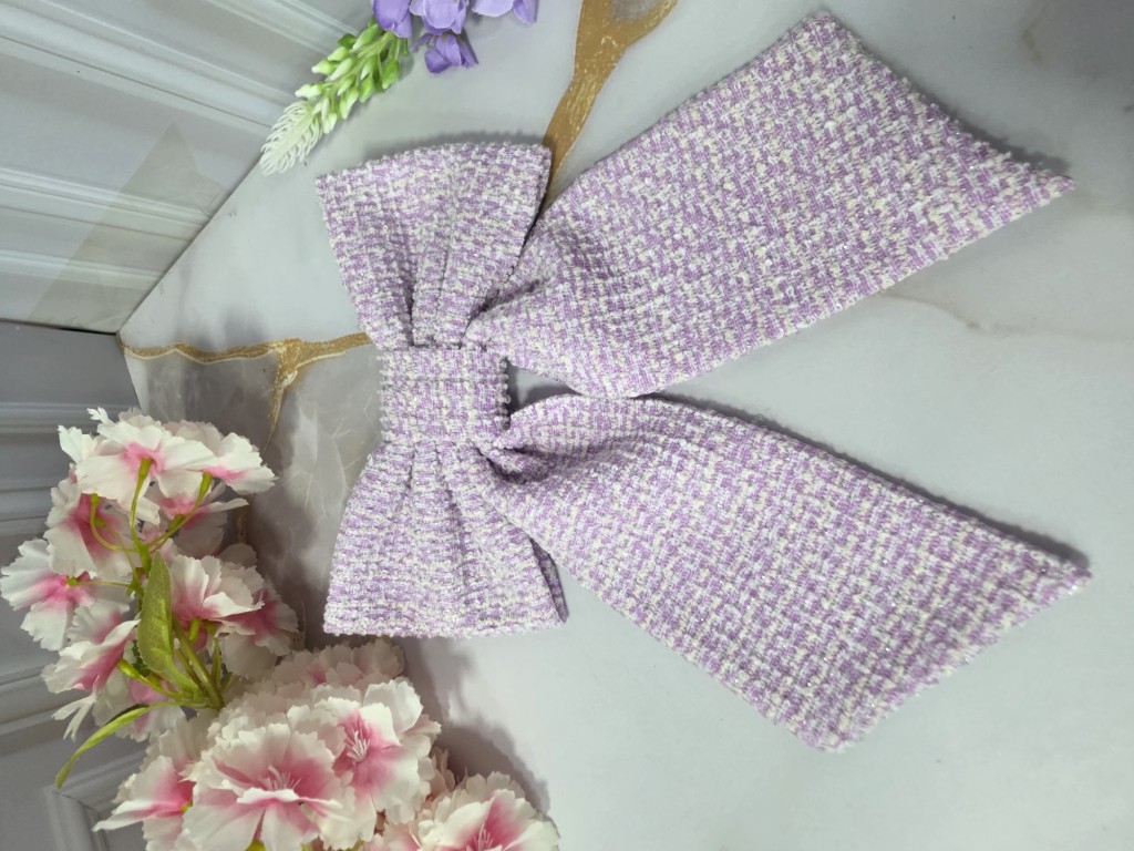 Lazo tweed color lila