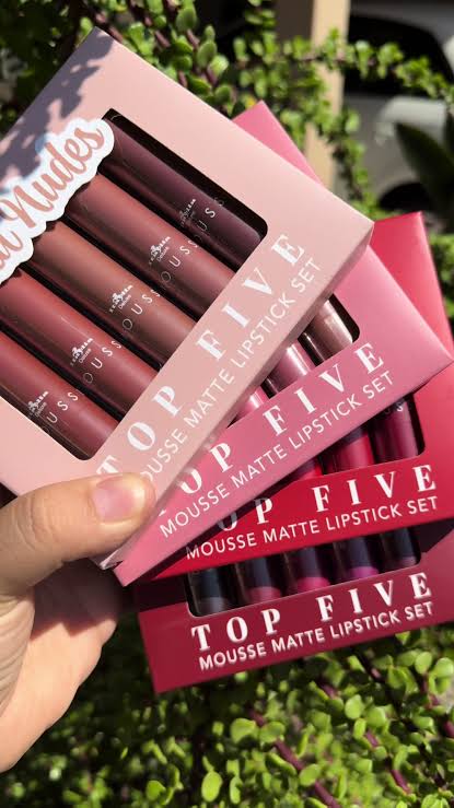Italia Deluxe - Set de labiales Caliente Reds