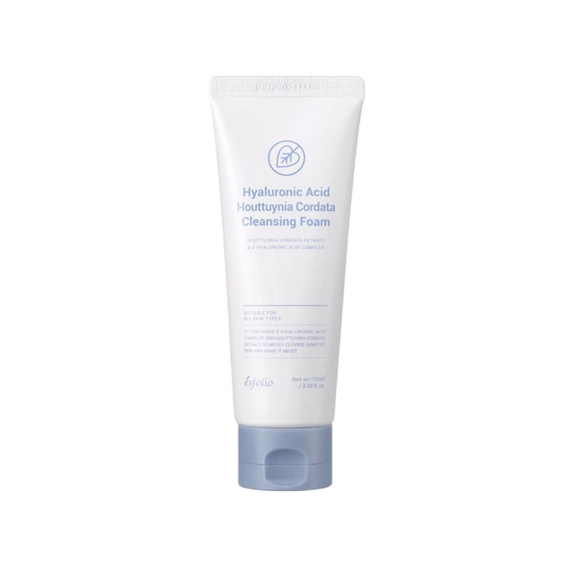 Esfolio - Esfolio Hyaluronic Acid Houttuynia Cordata Cleansing Foam