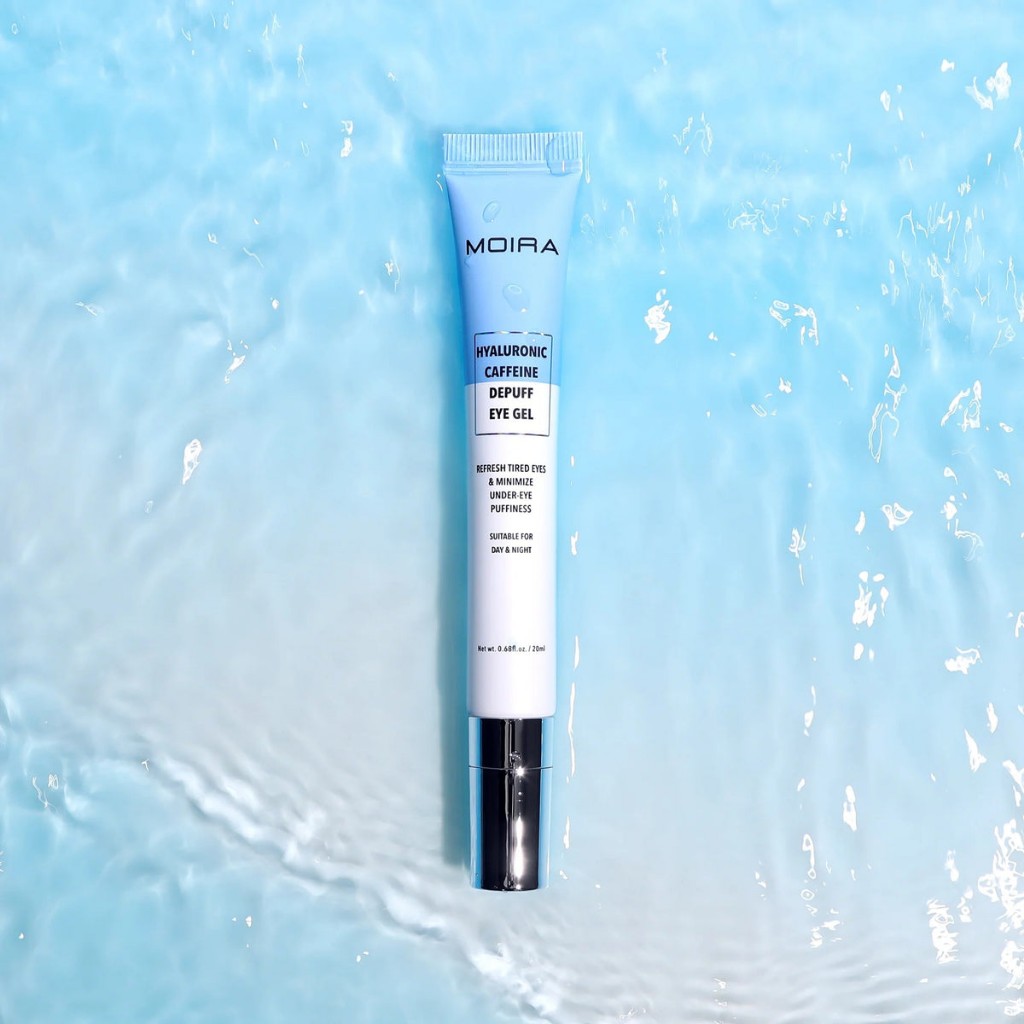 Moira - HYALURONIC CAFFEINE DEPUFF EYE GEL - CONTORNO DE OJOS CON ACIDO Y CAFEINA
