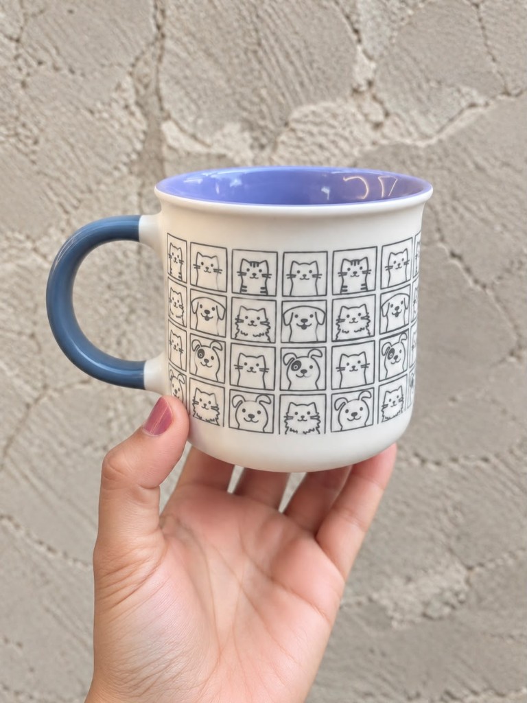 NUEVOS Y HERMOSOS MUGS ANIMADOS 🐶🐱 CERÁMICA ☕️🐾