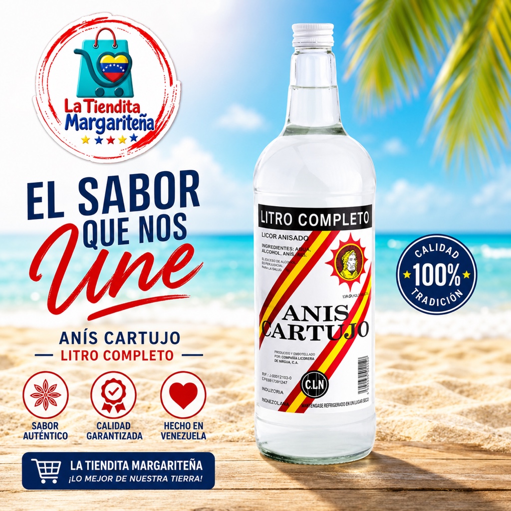 Anis Cartujo Litro