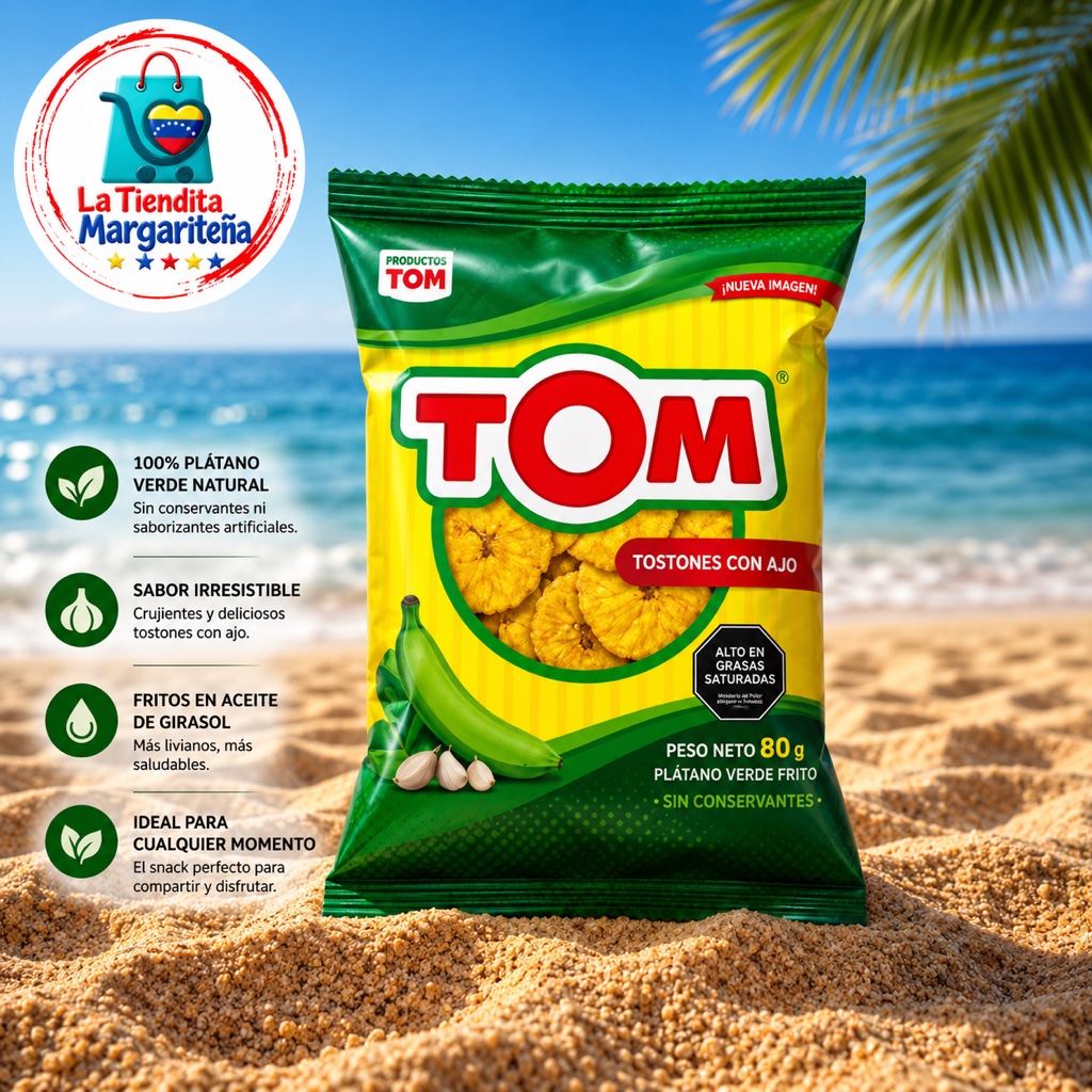 Platanitos TOM 80grs