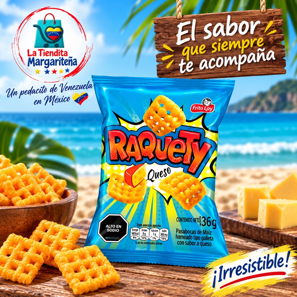 Raquety Queso 36g