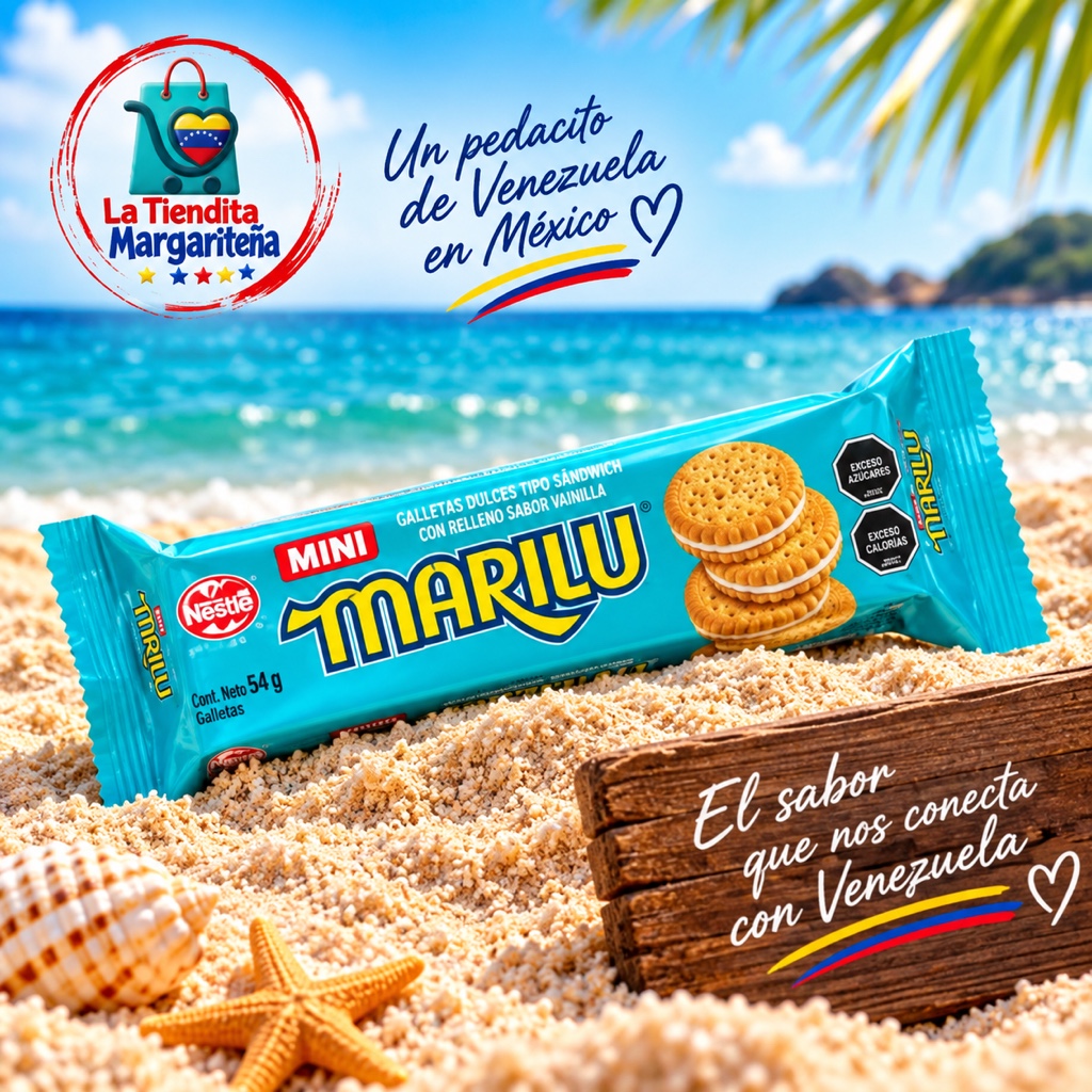 Marilu Mini galletas vainilla