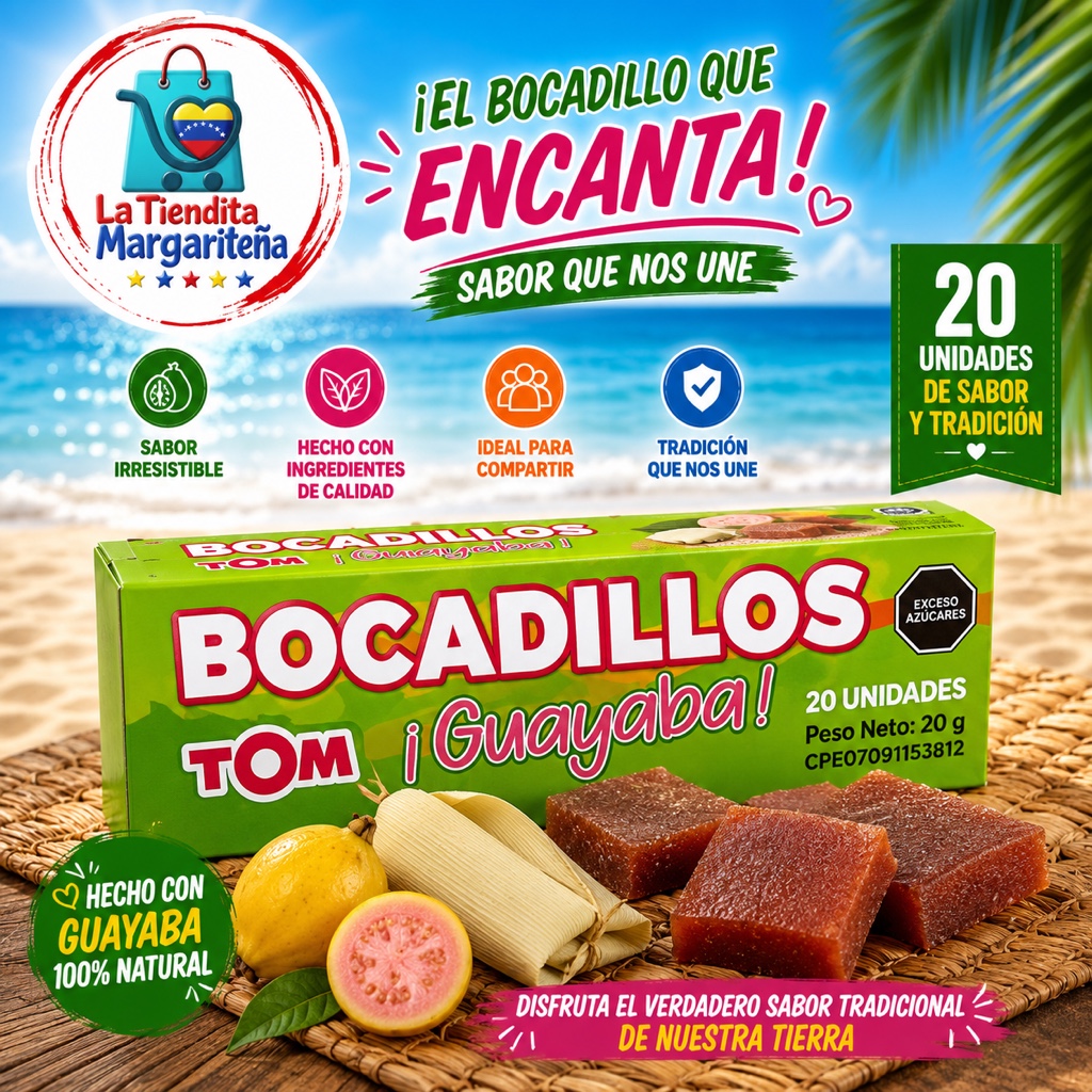 Tom Bocadillo guayaba