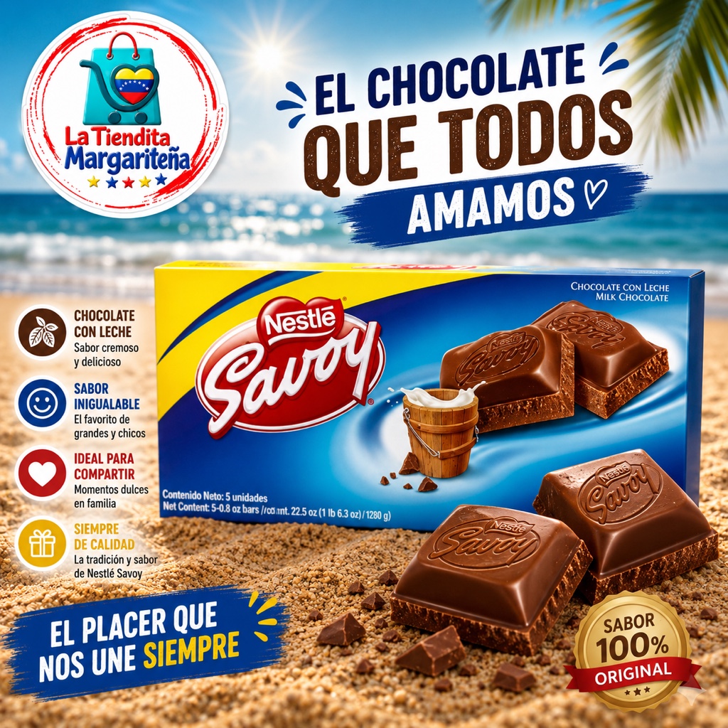 Chocolate savoy 170grs