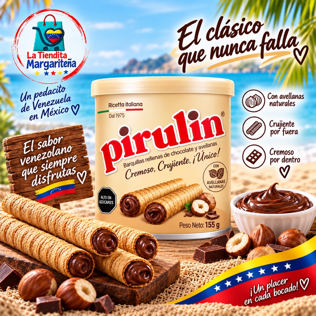 Pirulin chocolate 155g