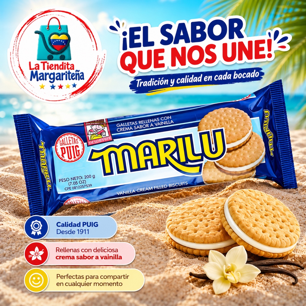 Galleta Marilu vainilla