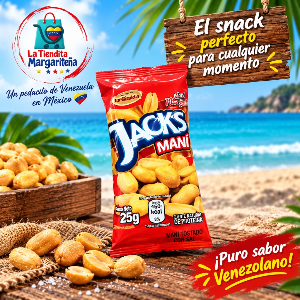 Jack's Mani con sal 25g