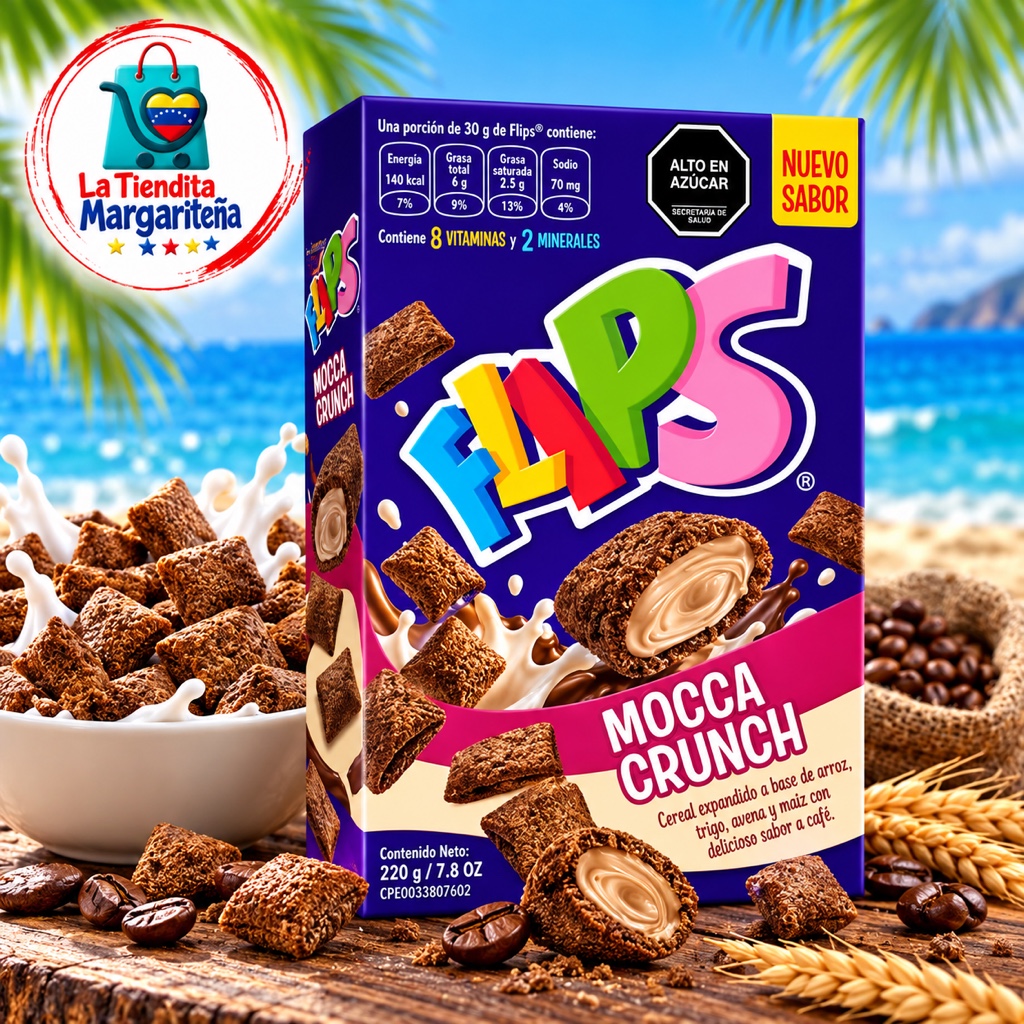 Flips Mocca Crunch 220g