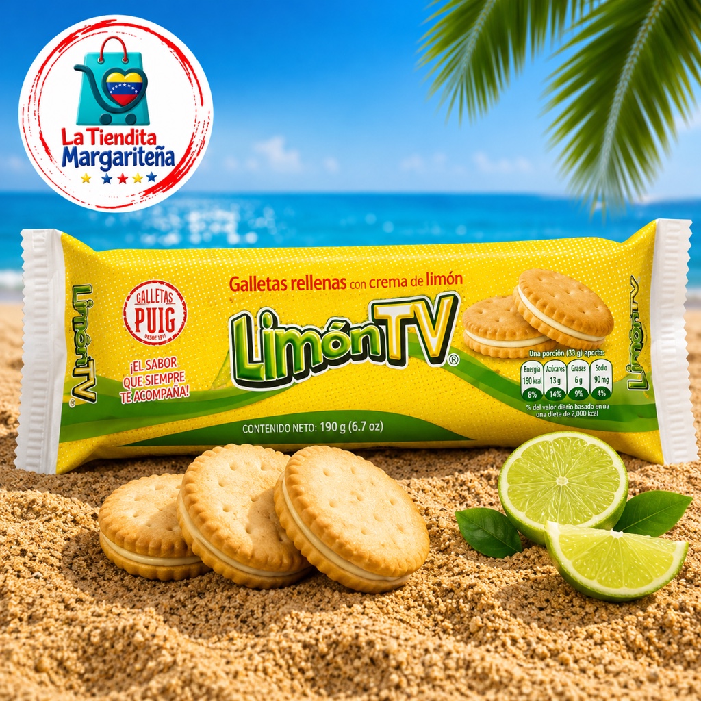Galleta TV limón