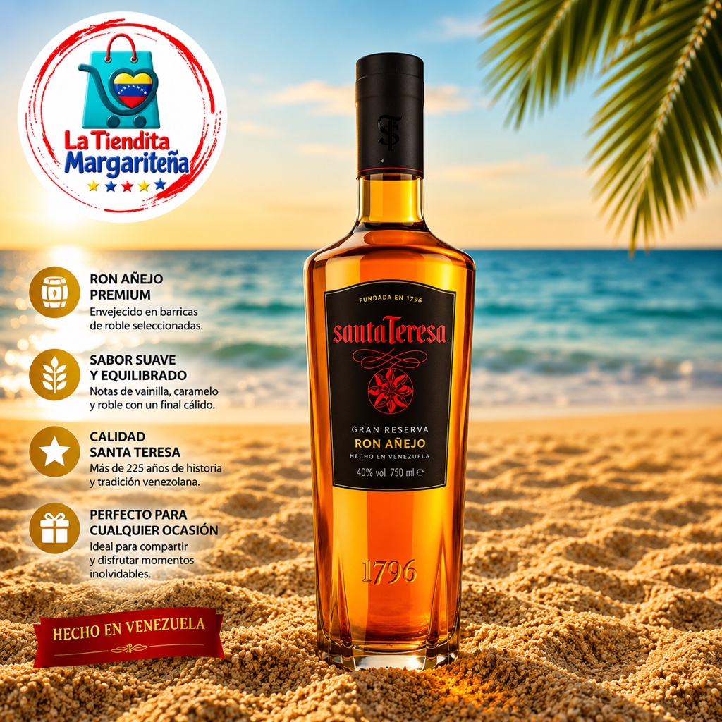 Ron Santa Teresa añejo 750 ml