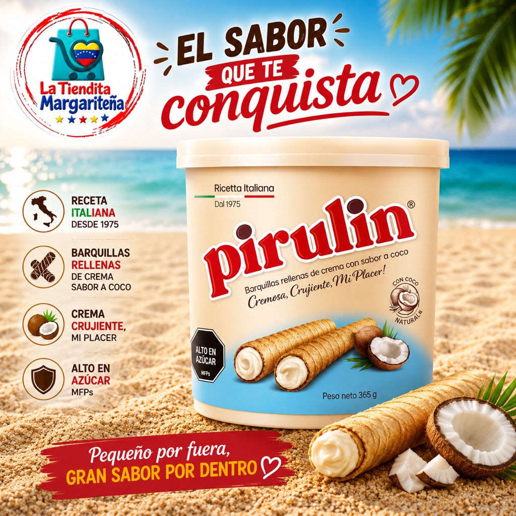 Pirulin lata coco