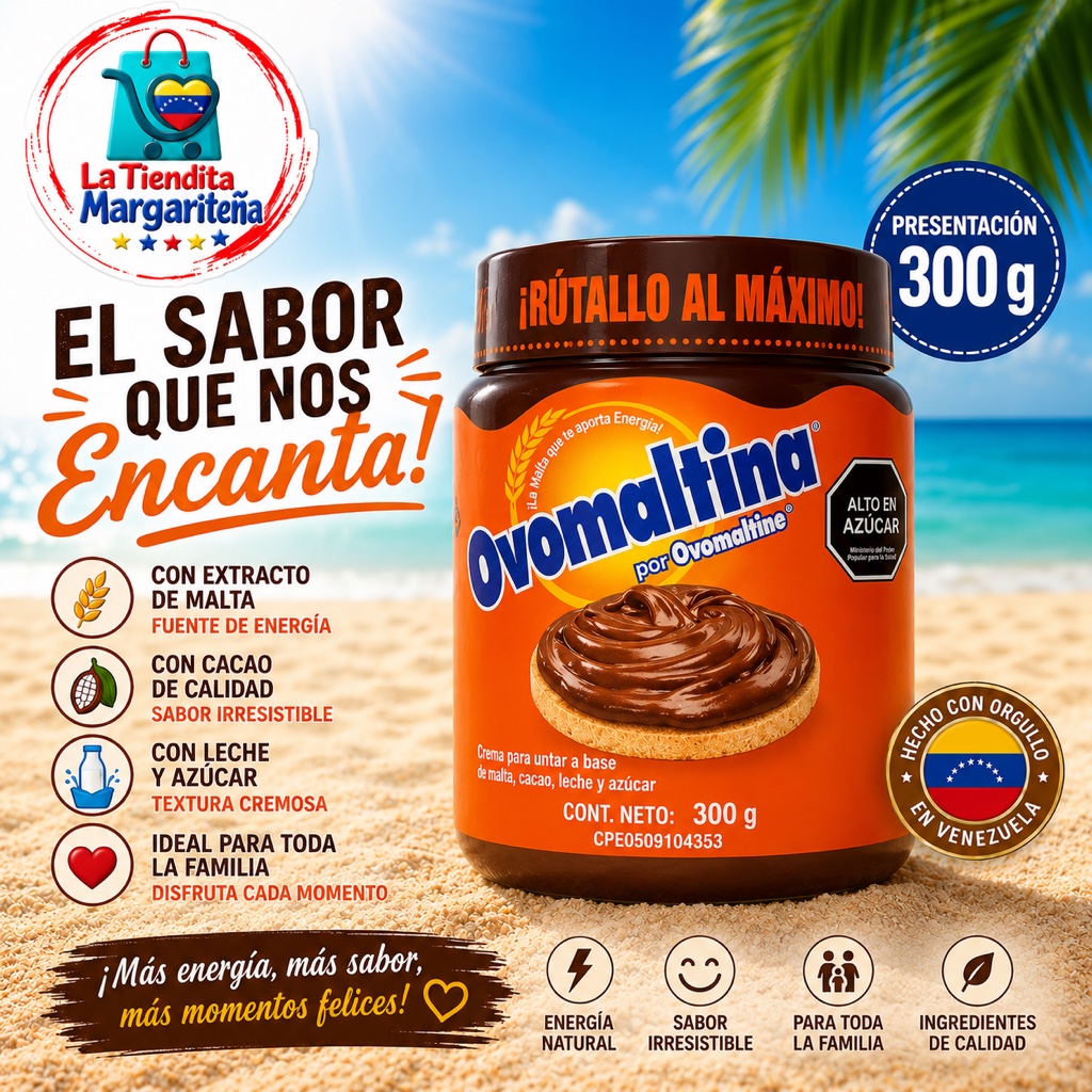 Ovomaltina 300grs