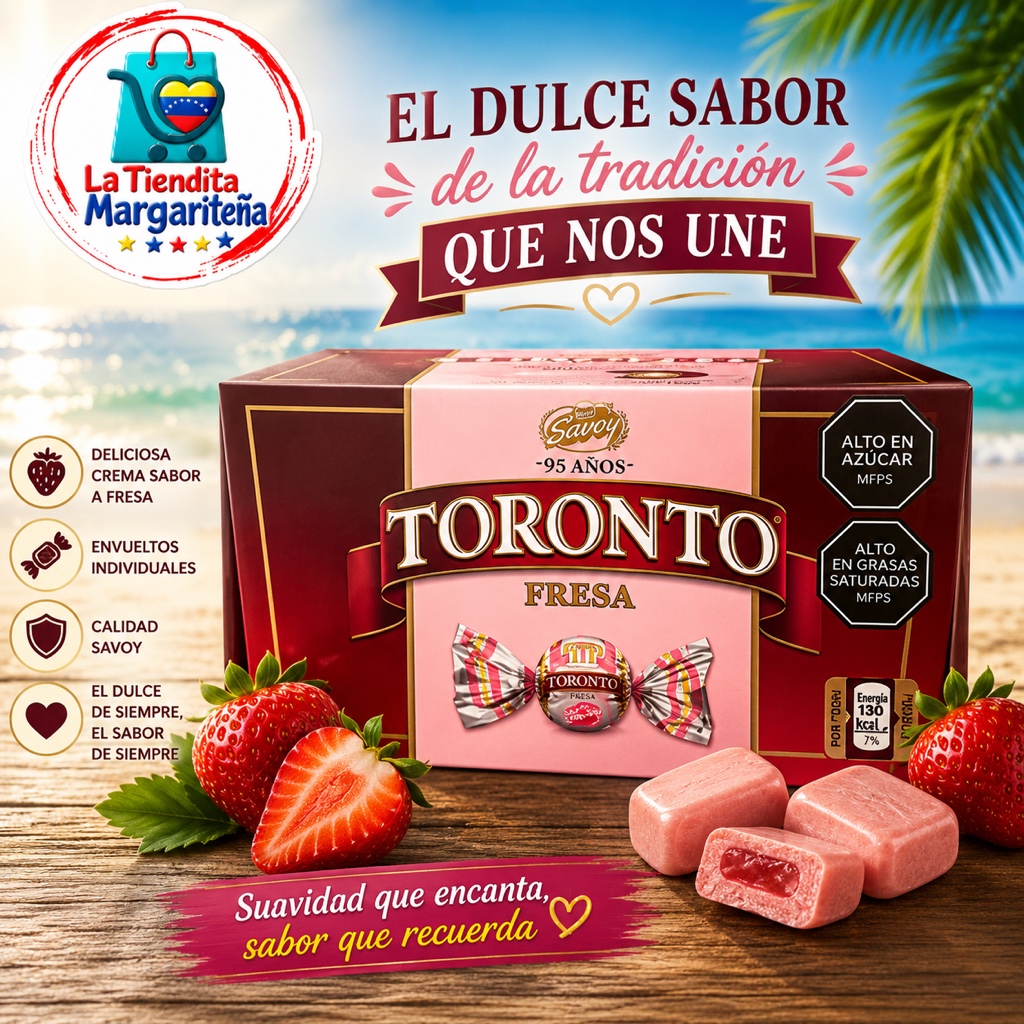 Chocolate Toronto de Fresa