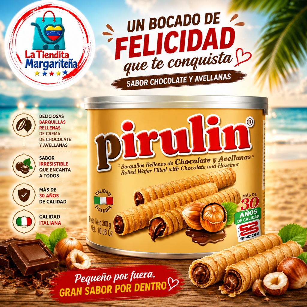 Pirulin lata 300grs