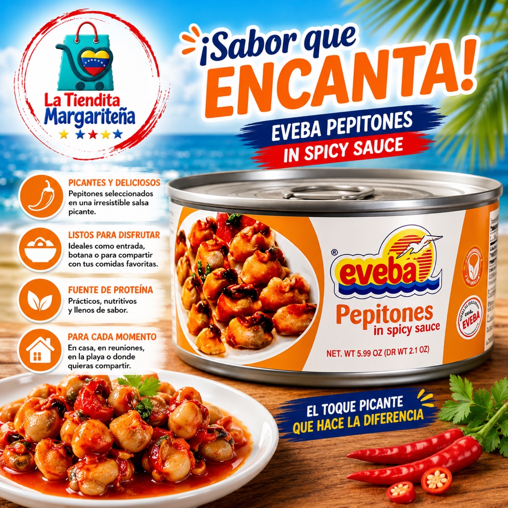 Pepitones Eveba 170grs