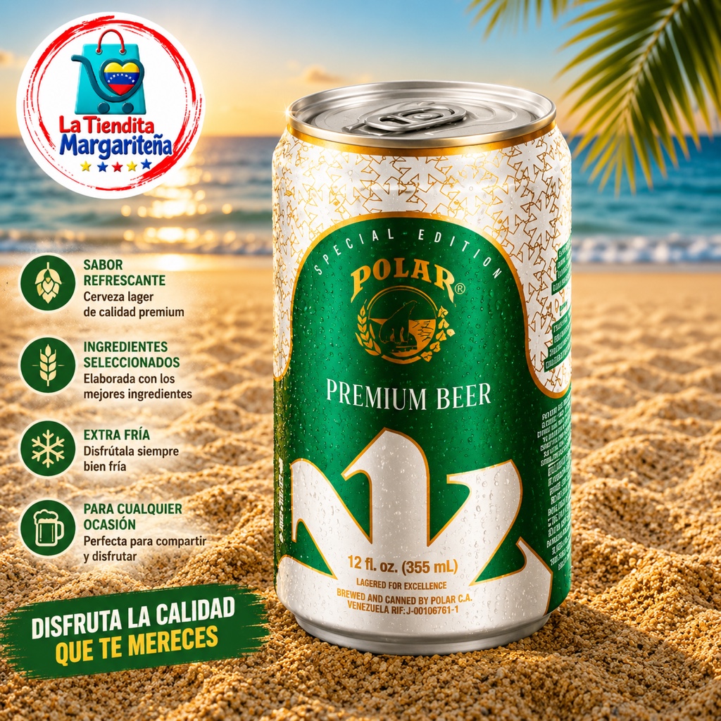 CERVEZA POLAR LATA