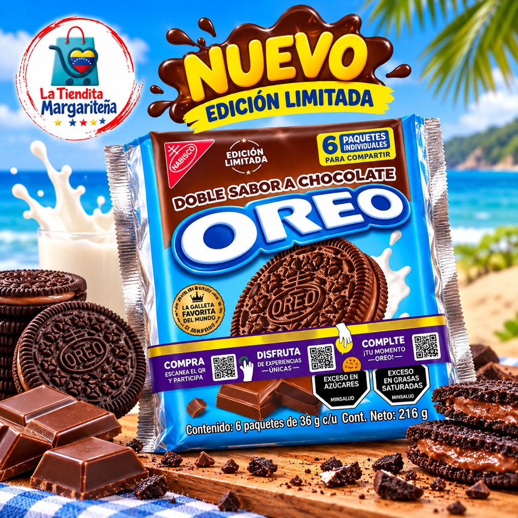 Nueva Oreo doble chocolate