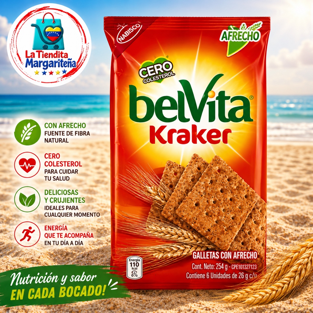 Galleta belvita Kraker 9 unidades