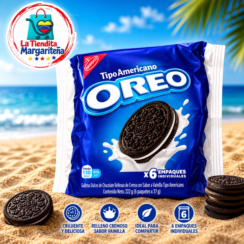 Galleta Oreo tipo Americano x6 unidades