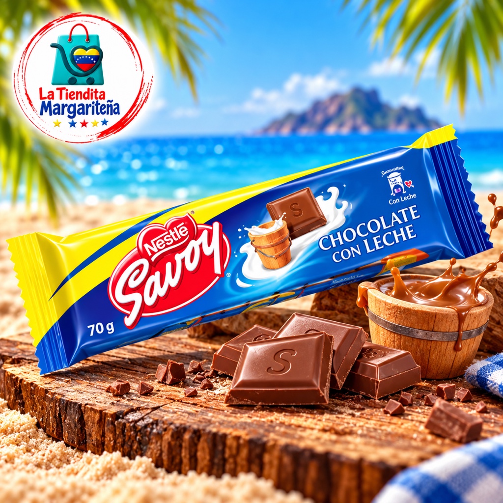 Savoy chocolate con leche 70g