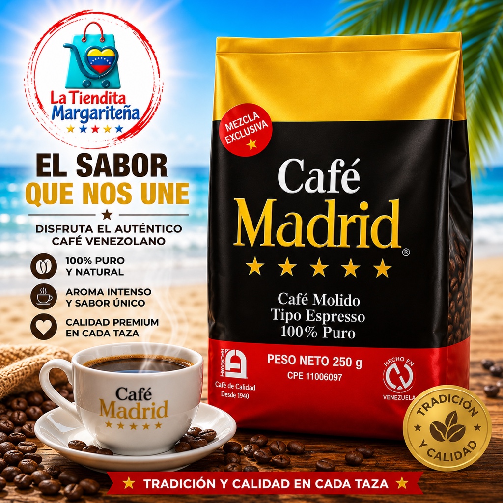 Café Madrid 250 gr