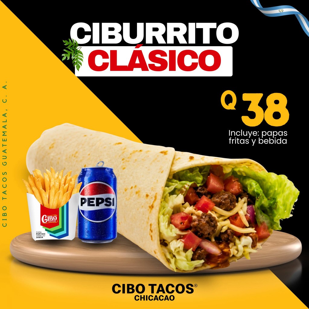 Ciburrito Clásico • Combo Personal