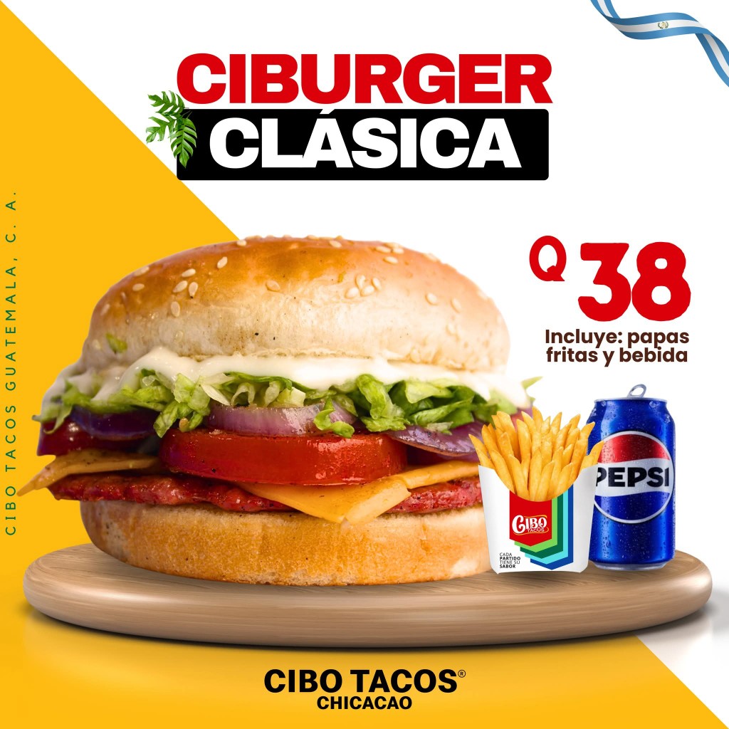 Ciburger Clásica • Combo Personal