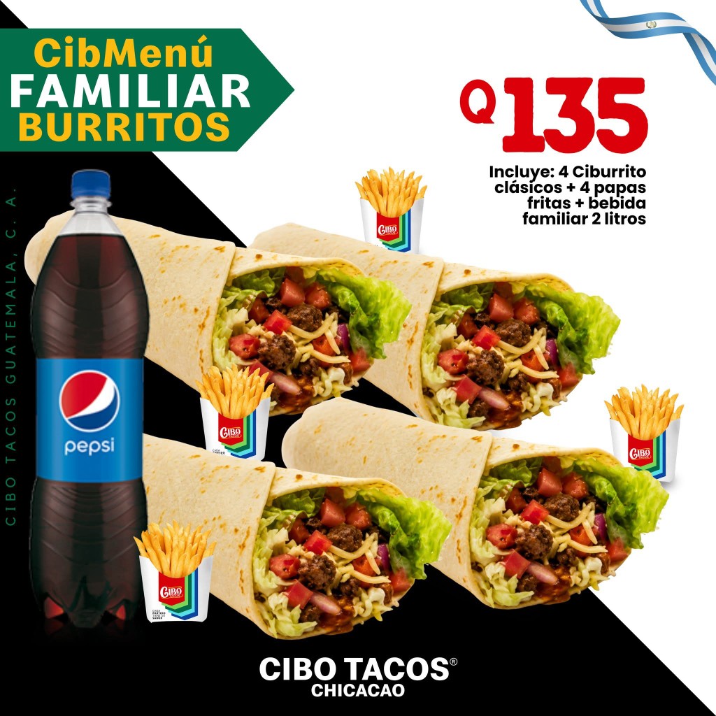 Familiar - Ciburrito para 4