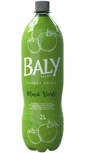 Energético 2L Bally maçã verde