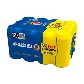 Caixa Antártica 473ml gelada cm 12