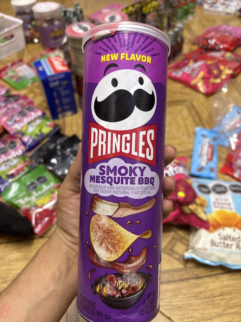 Pringles Smoky Mesquite BBQ