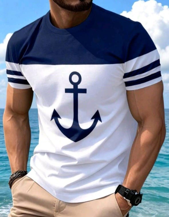 Sueter de cuello redondo,