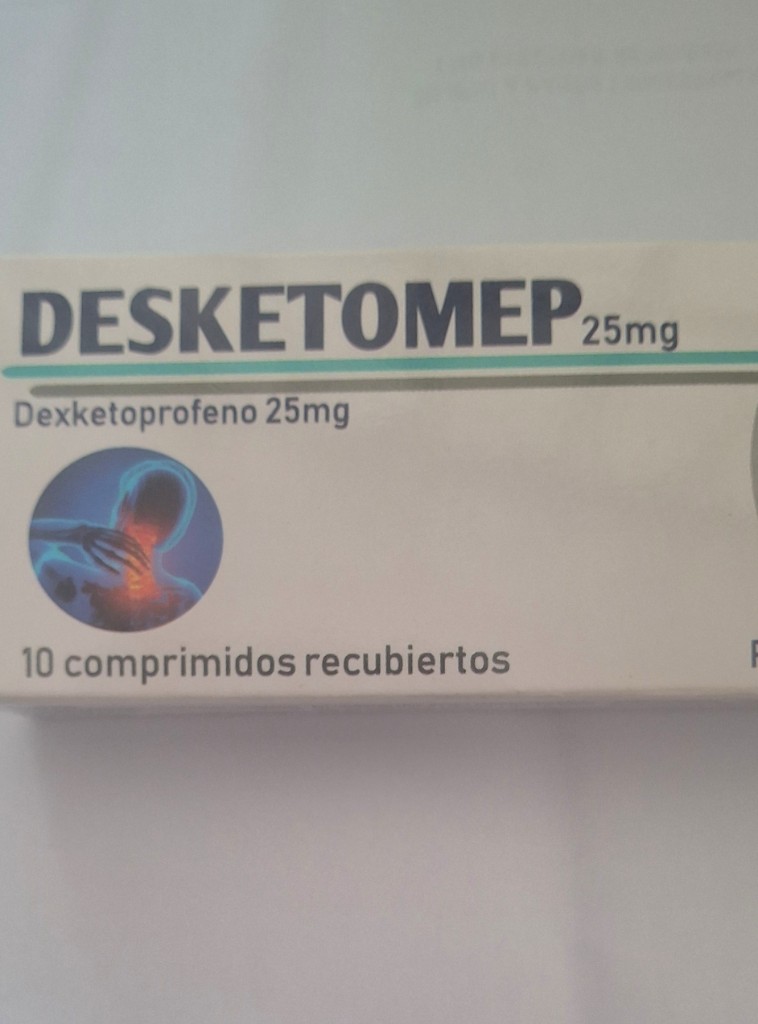 DESKETOMEP 25mg tabletas